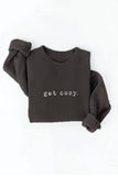 GET COZY Graphic Sweatshirt: XL / DARK H. SAGE