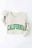 CALIFORNIA Graphic Sweatshirt: M / HEATHER DUST