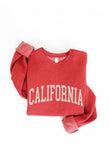 CALIFORNIA Graphic Sweatshirt: L / HEATHER DUST