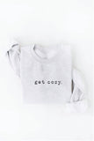 GET COZY Graphic Sweatshirt: L / DARK H. SAGE