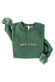 GET COZY Graphic Sweatshirt: XL / DARK H. SAGE