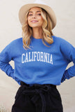 CALIFORNIA Graphic Sweatshirt: M / HEATHER DUST