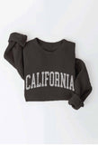 CALIFORNIA Graphic Sweatshirt: M / HEATHER DUST