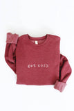 GET COZY Graphic Sweatshirt: L / DARK H. SAGE