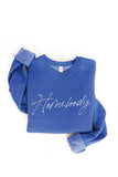 HOMEBODY  Graphic Sweatshirt: L / TAN