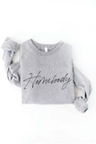 HOMEBODY  Graphic Sweatshirt: S / TAN