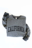 CALIFORNIA Graphic Sweatshirt: S / HEATHER DUST