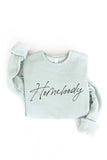 HOMEBODY  Graphic Sweatshirt: M / TAN