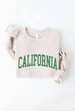 CALIFORNIA Graphic Sweatshirt: M / HEATHER DUST