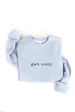 GET COZY Graphic Sweatshirt: L / DARK H. SAGE