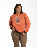 Smokey Bear Varsity Crewneck Sweatshirt: XXL / Chestnut