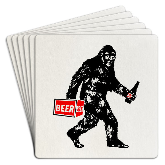 Paper Coaster 6pk Bigfoot beer