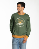 National Wildlife Federation Crewneck Sweatshirt: XXL / Hemlock