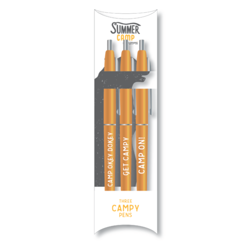 Campy Pens (Bic Clic Pens Set)